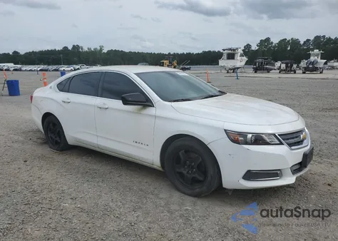 2015 Chevrolet Impala Ls z USA, uszkodzony, nr VIN 2G11X5SL2F9104484